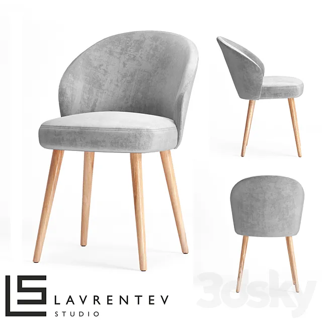 OM Lavrentev.studio chair Fusion Midi 3 3DS Max Model