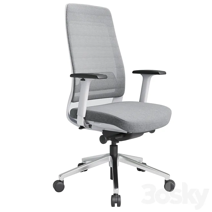 OM Mayer S133 computer office chair 3DS Max