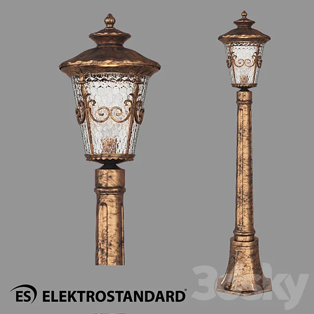 OM Pole Street Light Elektrostandard GLYF-8046F Diadema F 3dsMax Model