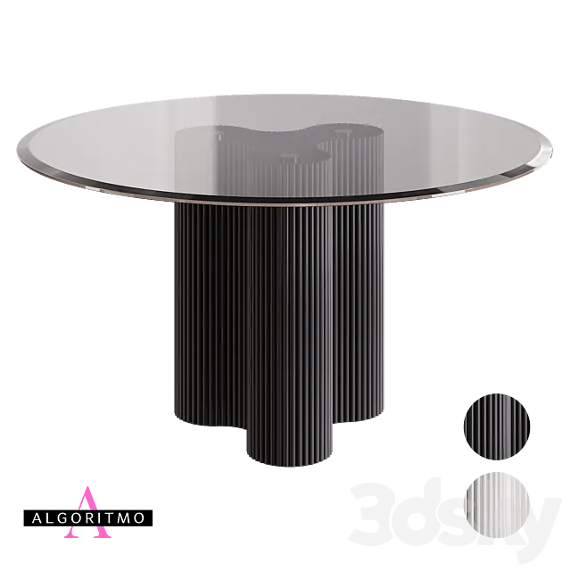 OM Series of dining tables ALGORITMO-2212 Algoritmo Home 3DS Max Model