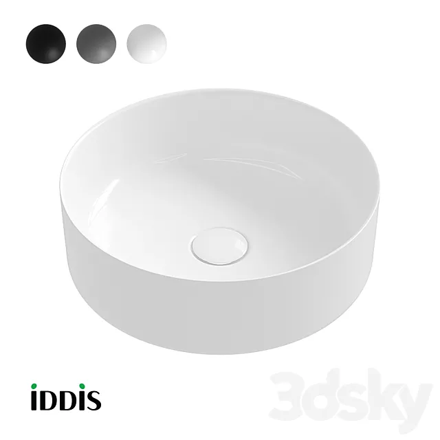 OM Surface-mounted glossy washbasin Ray IDDIS RAYWS03i27 3DS Max Model