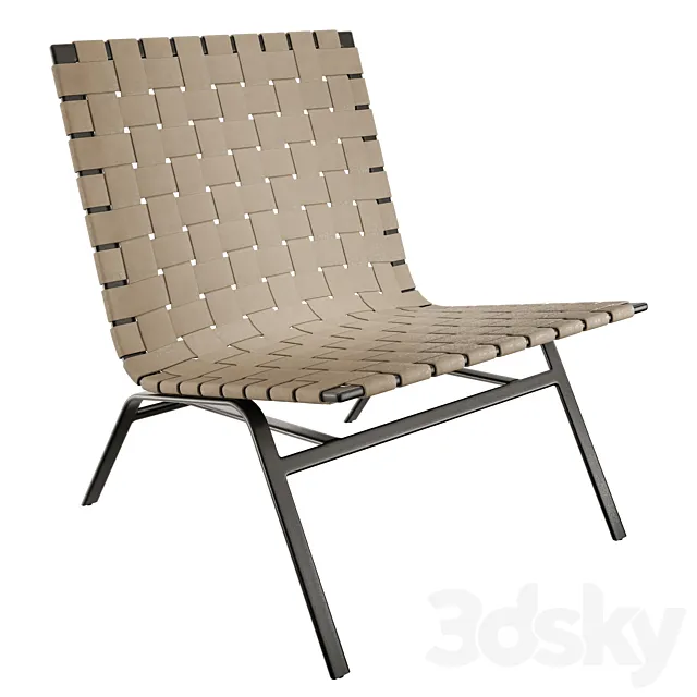 Omari Lounge Chair 3ds Max