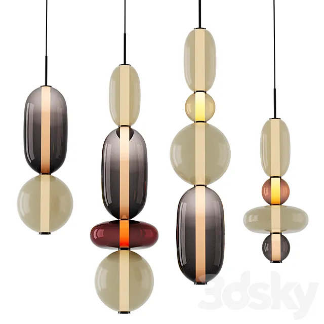 Omari pendant 3ds Max