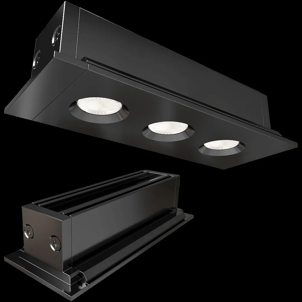 ONOK – Recessed lamp Dot 3 3ds Max