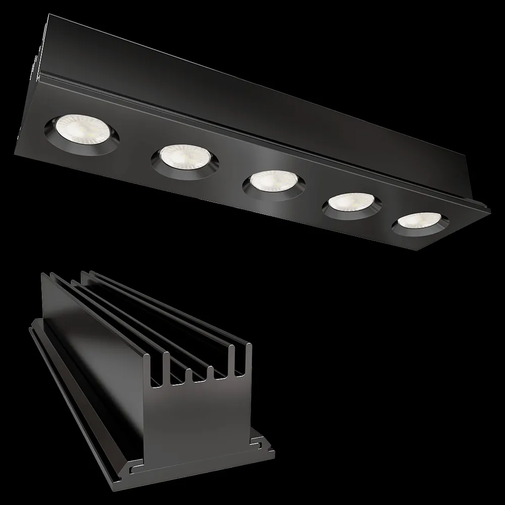 ONOK – Recessed lamp Dot 5 3ds Max