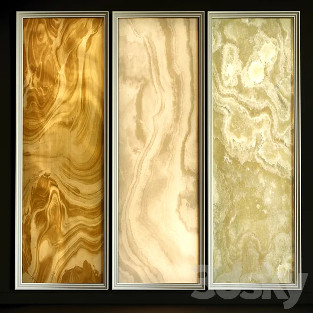 Onyx marble with backlight 3DSMax File