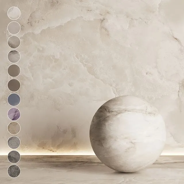 Onyx seamless texture 01 3dsMax Model