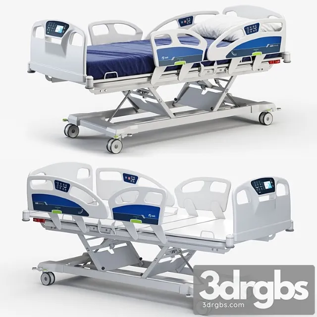 Ooksnow hospital bed 3dsmax Download