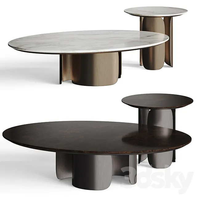 Opera Contemporary Gabriel Coffee Table 3ds Max