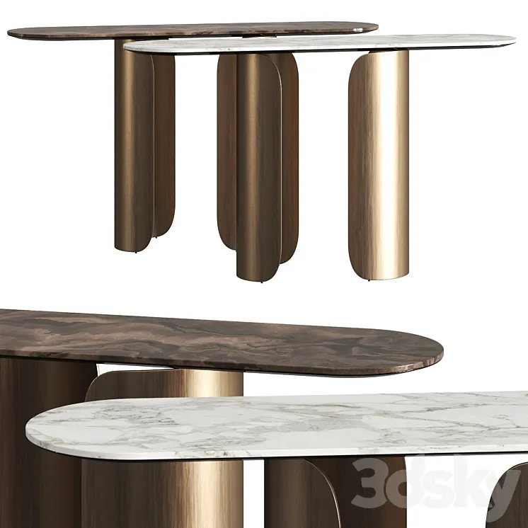 Opera Contemporary Gabriel Console Table 3DS Max