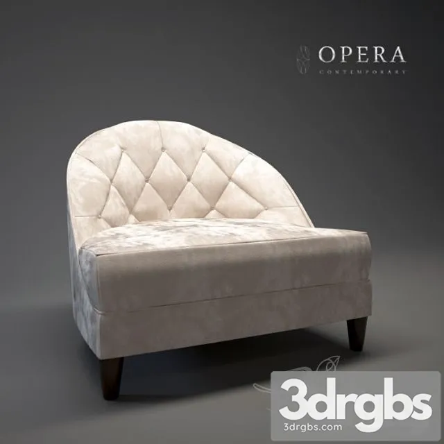 Opera Dalila Arm Chair 3dsmax Download