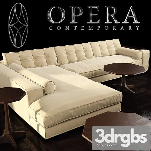 Opera mavra modular sofa 2 3dsmax Download