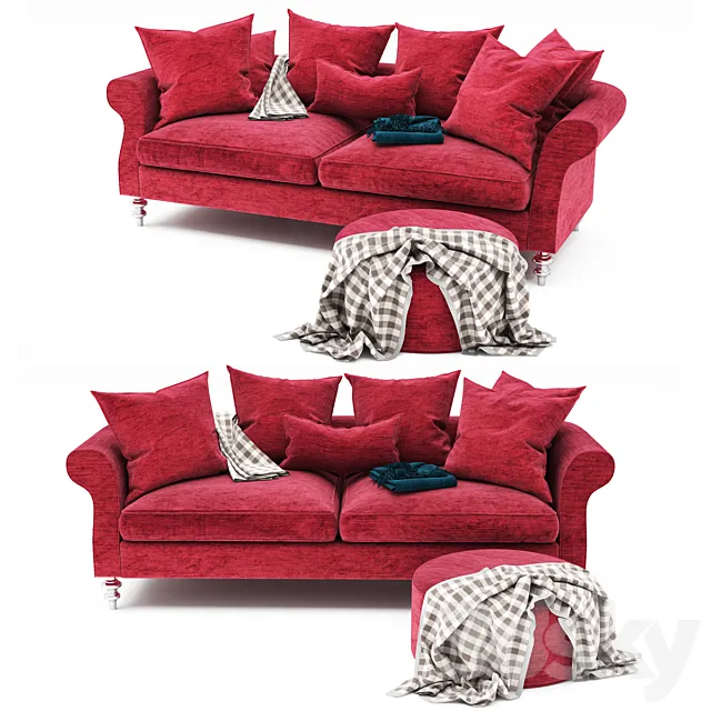 OPIUM sofa 3ds Max