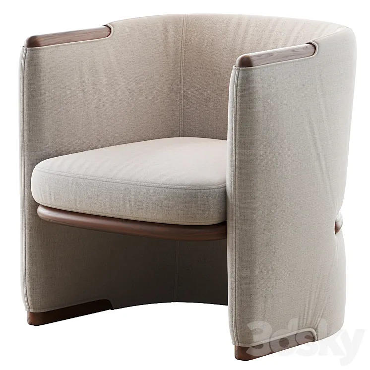 Opus Armchair by Giorgetti 3DS Max