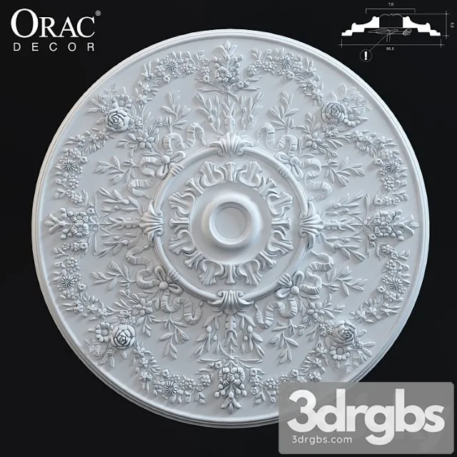 Orac Decor R64 Ceiling Rose 3dsmax Download