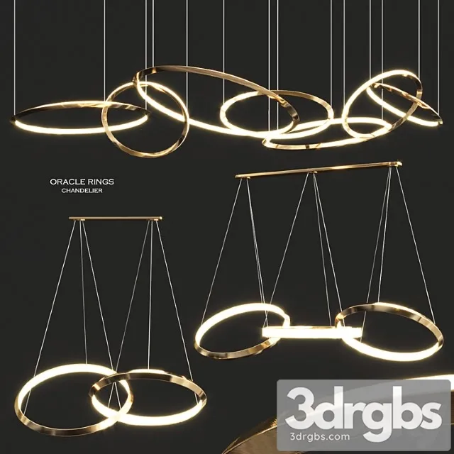 Oracle rings chandelier by christopher boots