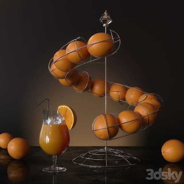 Orange style 3dsMax Model