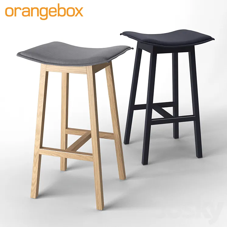 ORANGEBOX OnYourJays cafe stool 3DS Max