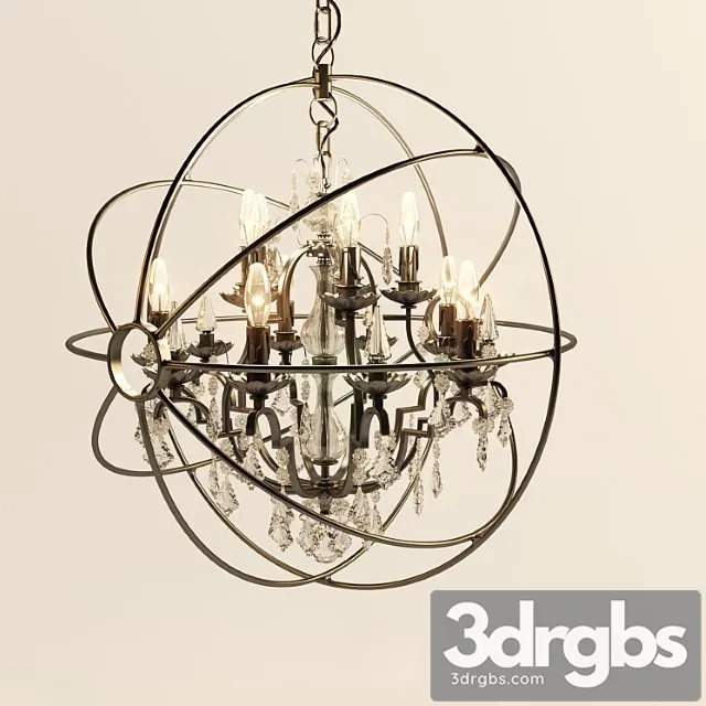 Orbe Chandelier 10 Cup 1 3dsmax Download