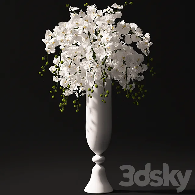 Orchid bouquet 3DSMax File