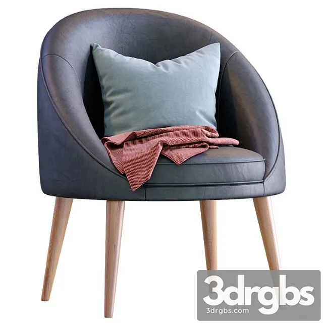 Oreved leather armchair by jysk