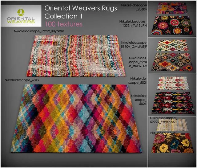Oriental Weavers rugs1 3dsMax Model