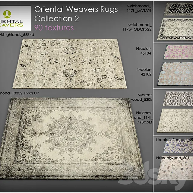 Oriental Weavers rugs2 3ds Max