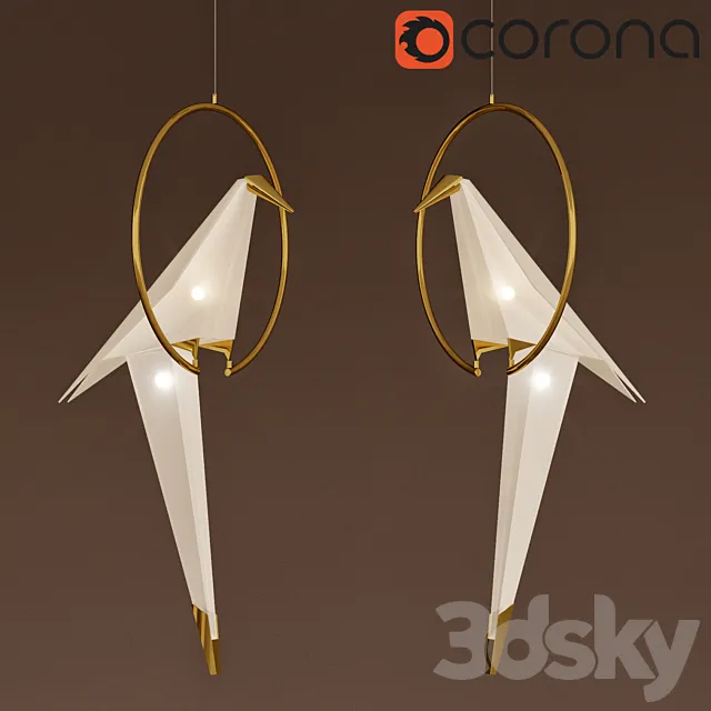 Origami Bird 3DSMax File