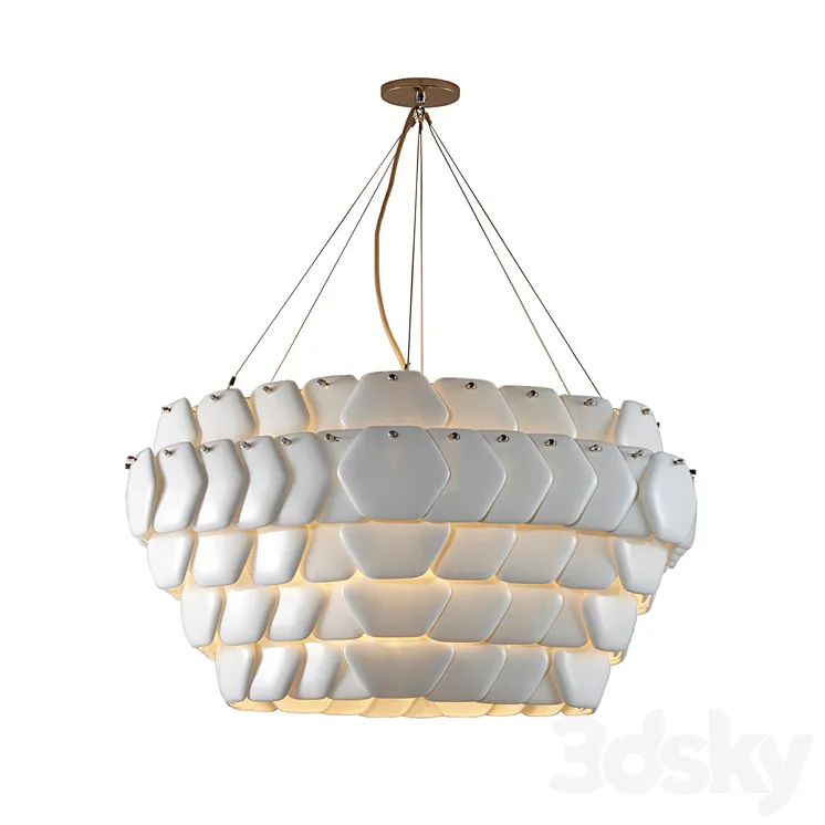 Original Btc Pendant Lamp Cranton Hexagonal 3DS Max Model