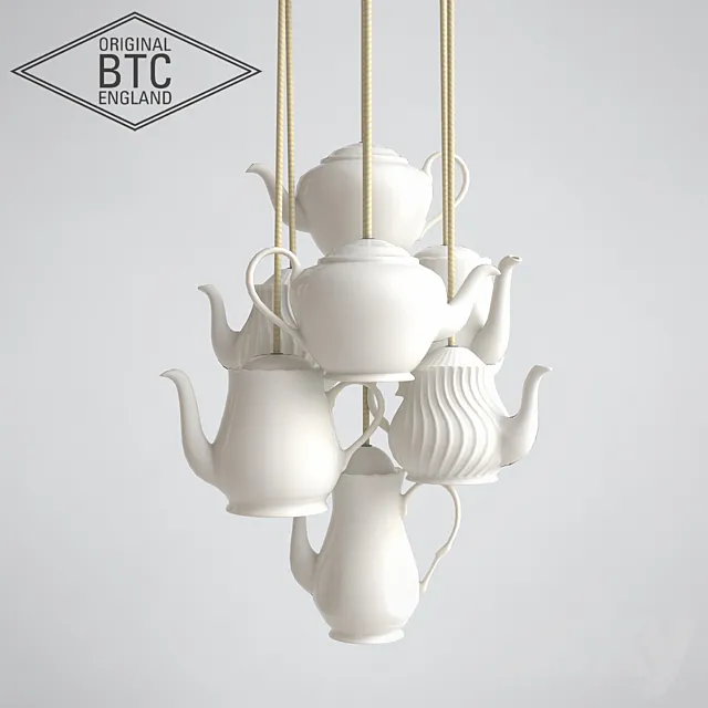 Original BTC Teapot 3DS Max Model