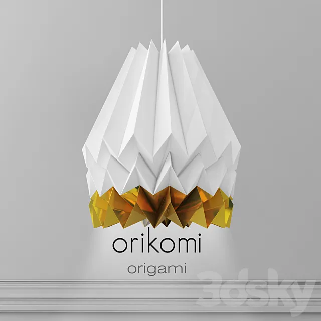 ORIKOMI origami XL 3DS Max Model