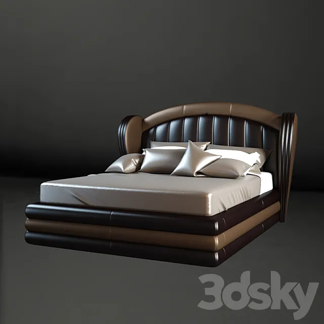 Orion Turri Bed 3ds Max