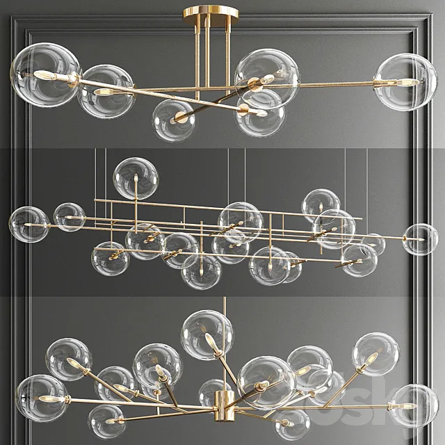 Orizzontale CTC Orion Chandelir – 3 type 3DS Max Model