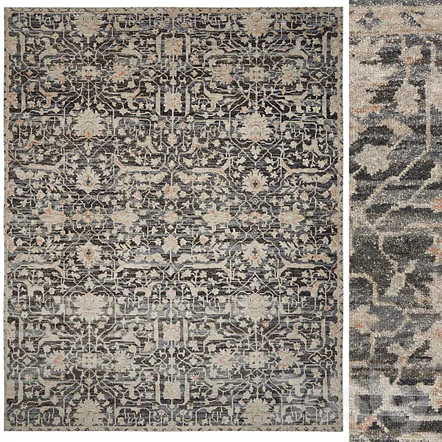 Orleans Hand-Knotted Rug 3ds Max