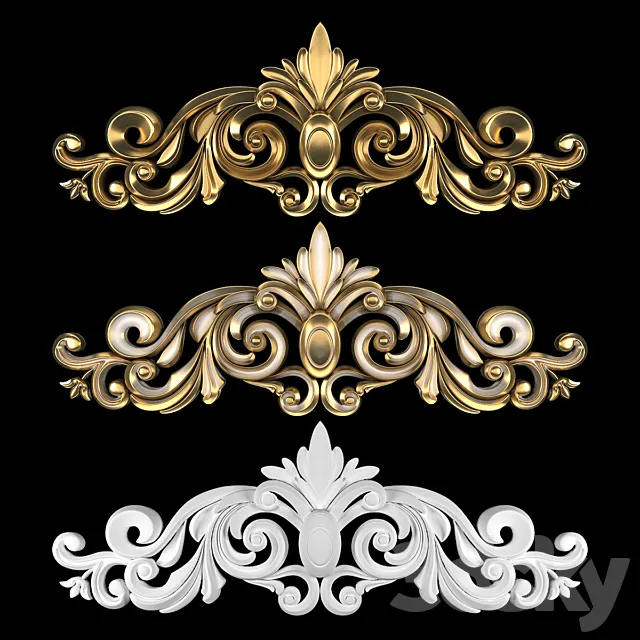 Ornament 92 3ds Max