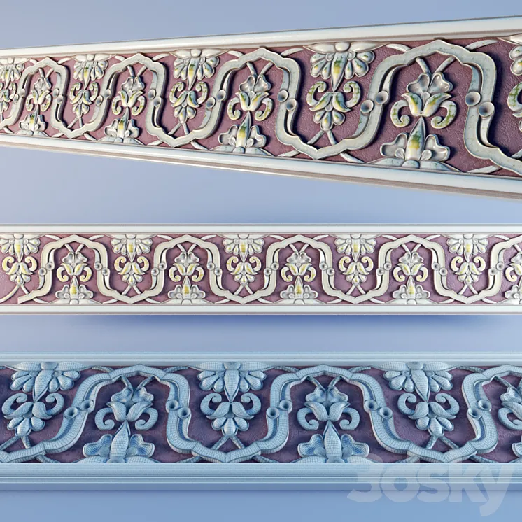 Ornament Number 7 3DS Max