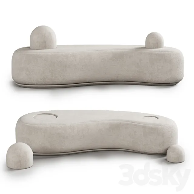 Orsetto 04 Sofa by Studiotwentyseven 3DS Max Model