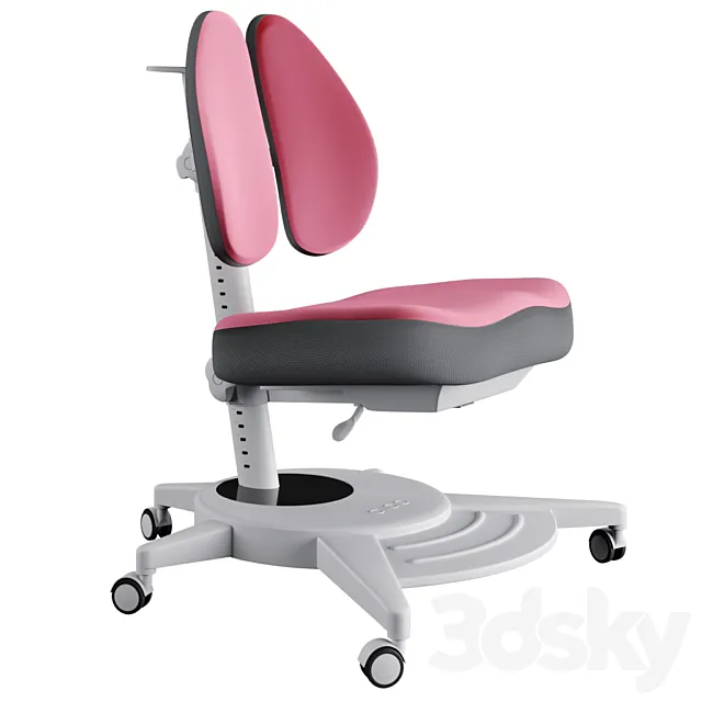 Orthopedic child seat pittore pink fundesk 3DS Max Model