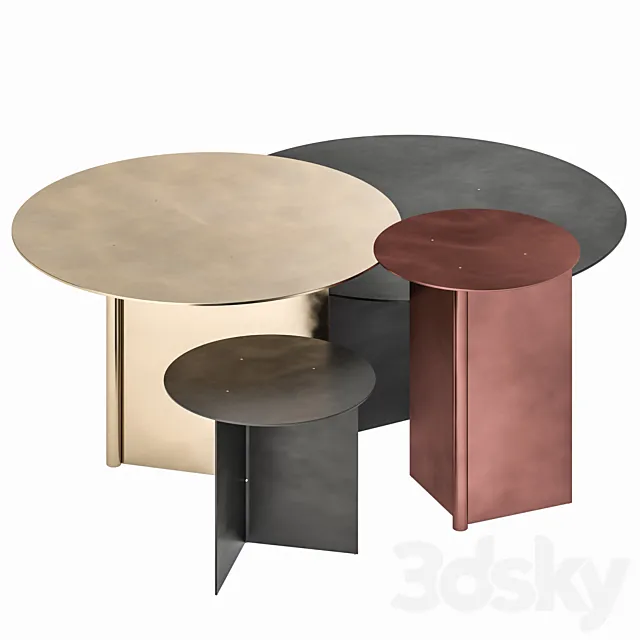 OS Coffee Tables 3DSMax File