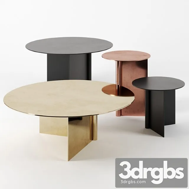 Os tables by atelier de troupe