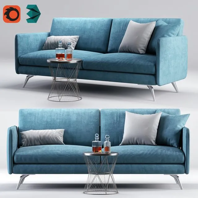 Osaka sofa 3dsMax Model
