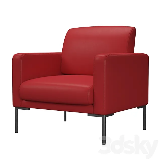 Oslo armchair 3ds Max
