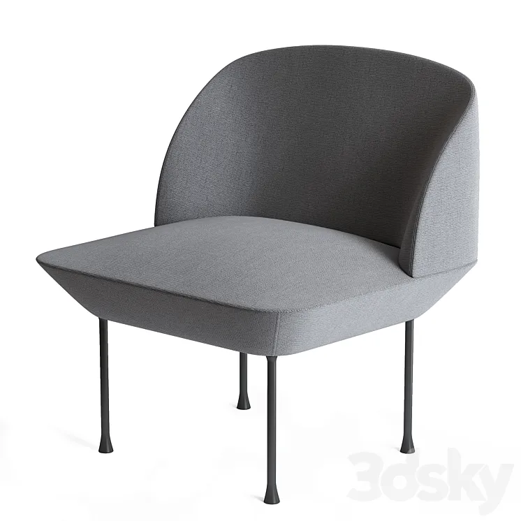 Oslo armchair 3DS Max Model