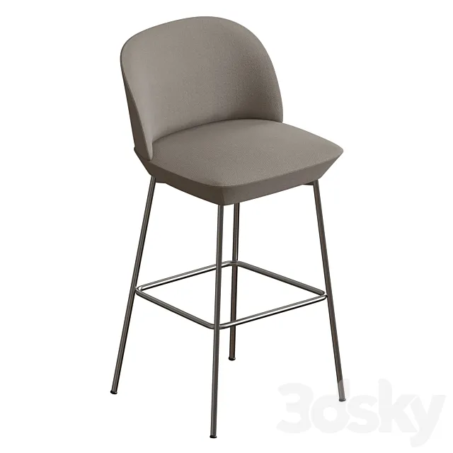 Oslo Bar Stool 3DS Max Model