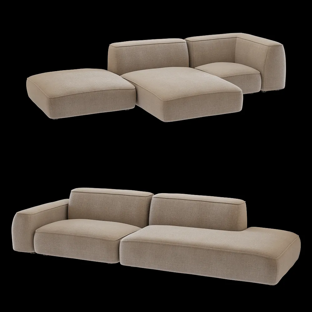 Ossen – Modular sofa Ossen 1 3ds Max