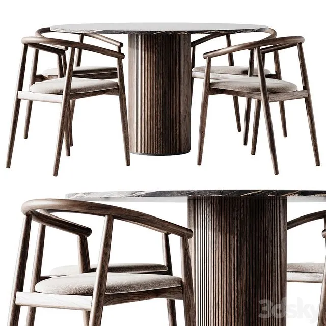 OSTINATO TABLE 3dsMax Model