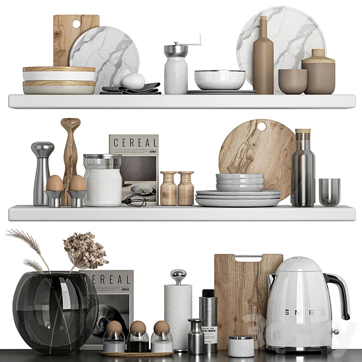 other kitchen accessories 65 3DS Max Model