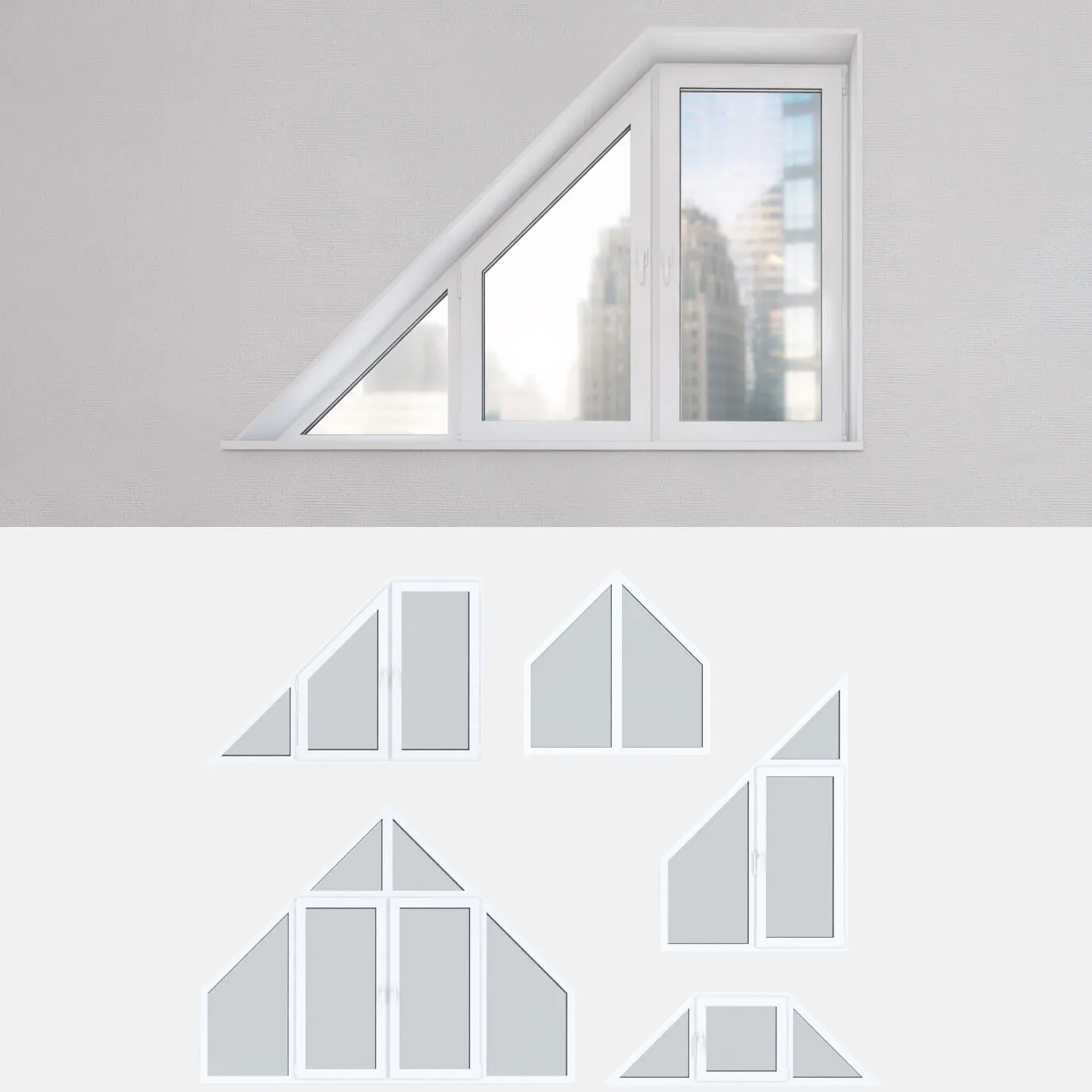 other-models – A set of plastic windows 14 3ds Max