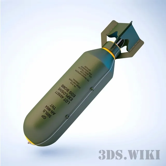 other-models – Air Bomb 3ds Max