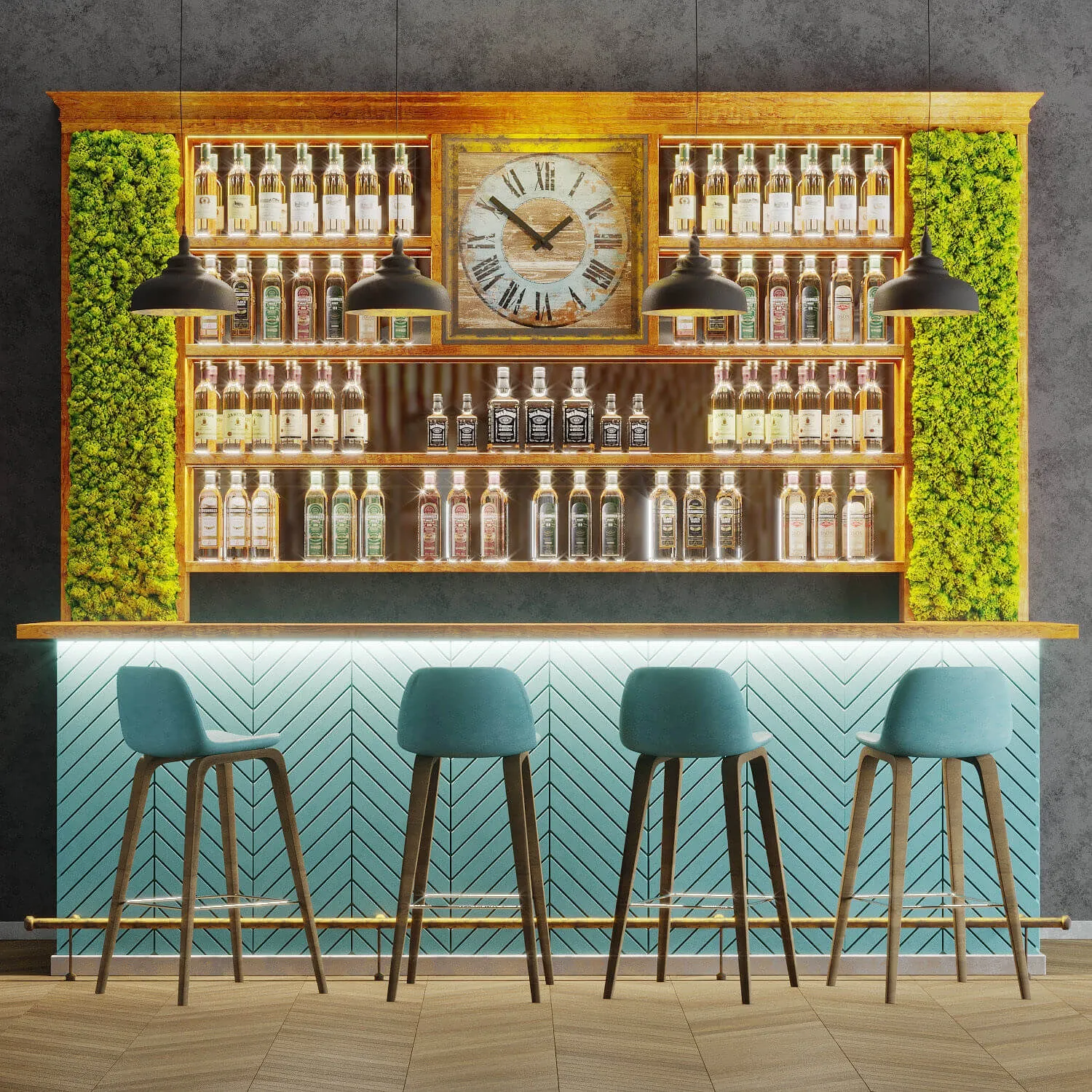 other-models – Bar chair Eco Loft 3ds Max
